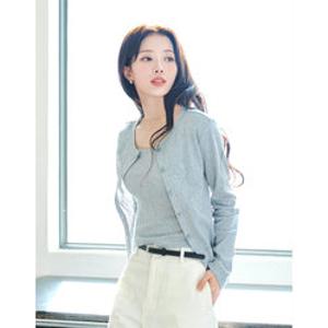 [백화점][지오다노] 여 NEW 여름 포인텔 슬리브리스 슬림 레귤러핏 레이스 탑 나시 4컬러 05326541 05326547