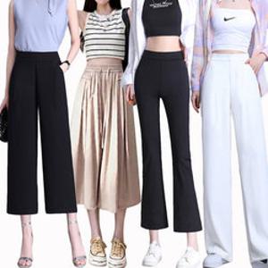 (S~4XL) 여름팬츠 신상입고 부츠컷/통바지/슬랙스/미시/치마바지