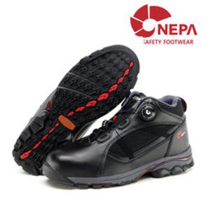 네파 안전화 05N 블랙 원터치 FREELOCK 작업화 NEPA