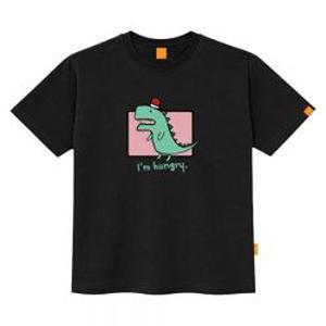 엘라모 헝그리공룡 반팔티셔츠 남여공용 빅사이즈 ~4XL
