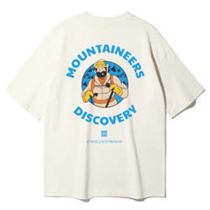 앨빈클로 마운틴 클라이머 오버핏 반팔티 AST3863 (4 COLOR)