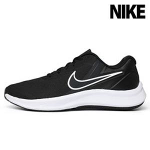 나이키 GS 스니커즈 스타러너 3 검흰 DA2776-003