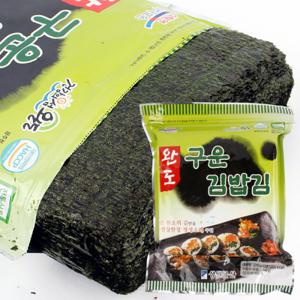[완도금일수협] 구운김밥김 100매(1봉)