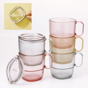 에디슨 에코젠 유아 트레이닝컵 물컵(2P)+뚜껑(2P) 택1