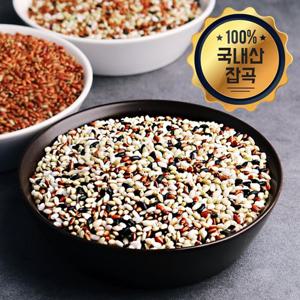 [25년산 잡곡] 국산 오색미 4kg(찹쌀,찰현미,녹미,홍미,흑미)