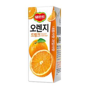 델몬트 드링크 오렌지 190ml X 32팩