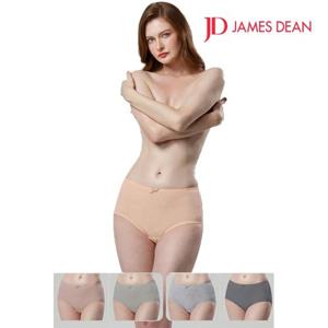 제임스딘 여성속옷 베이직 면스판 맥시 여자팬티 5매