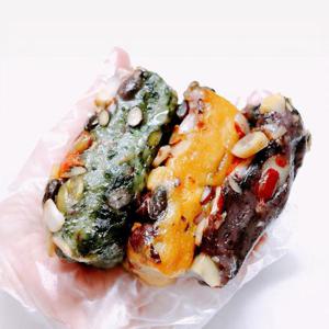 [도깨비떡방] 3종 수제 영양찰떡 1.5kg(쑥+찰흑미+단호박) x 1세트