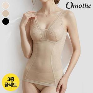 [오모떼]오모떼 올데이 레이스 더블 파워넷 데일리 바디쉐이퍼 3종 풀세트