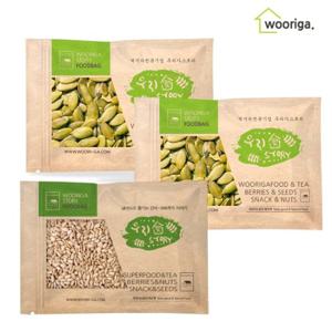 [우리가스토리] 호박씨 1kg 2봉+불가리아산 해바라기씨 1kg 1봉
