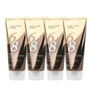 (4개)꾸띄르헤어 컬러코팅 트리트 내추럴브라운 200ml