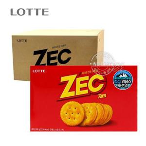 [대용량과자][과자센타][박스] 롯데 제크 300g 12입 (12571865)