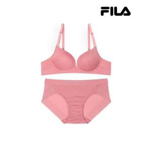 [휠라 언더웨어][휠라] 아웃핏 시즈널 로즈핑크 브라 세트 (FI4BAF6453FROP_2 SKU)
