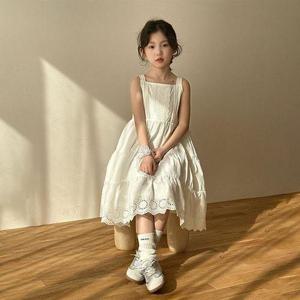 [삐삐네옷가게]초등학생 여아 퓨어소녀 펀칭 드레스