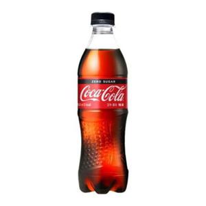 [코카콜라음료(주)] 코카콜라 제로 500ml x 24개/업소용/제로콜라