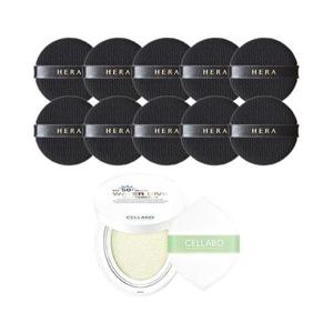 [달바]헤라 블랙쿠션 퍼프 10매 + 셀라보 선쿠션 시즌2 23g_24627695_667666