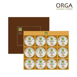 [올가] ORGA 담백한 참치캔 선물세트(150g x 12개입)