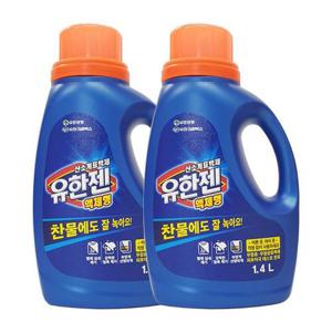 [유한락스]유한젠 산소표백제 액체형 1.4L x2