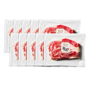 [농협 라이블리] 농협 한우 우삼겹 130g x 10팩