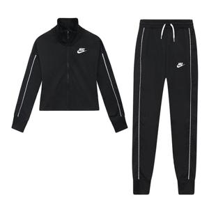 나이키 NSW 여성 키즈 여아 트레이닝복세트 츄리닝 러닝복 블랙 DD6302-010