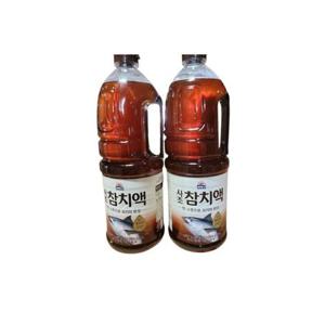 사조 참치액 액젓 양념 조미료 2.1kg x 2개