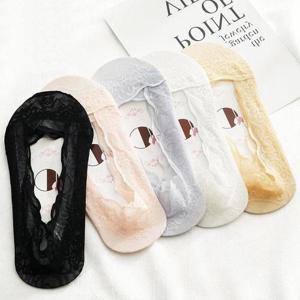레이스 덧신 끈덧신 미끄럼방지 WF55363