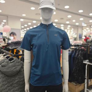 [밀레]남성루르드반팔집업티셔츠MITUT431_GN
