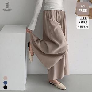 벨라도나 여성 올시즌 마루 와이드 밴딩팬츠 치마바지 커버업 데일리 BLN26_P280