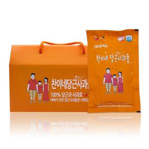 찬이네과수원 당근사과즙 100ml 30포
