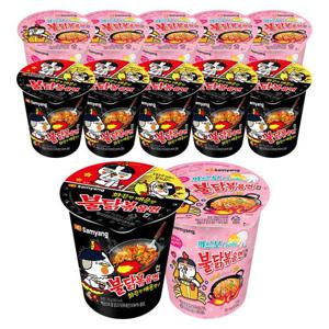 삼양 불닭볶음면 소컵 6개 + 까르보 불닭볶음면 소컵 6개