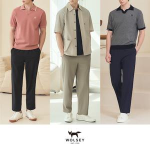 [WOLSEY] 26SS 울시 남자 쿨 썸머 밴딩팬츠 3종