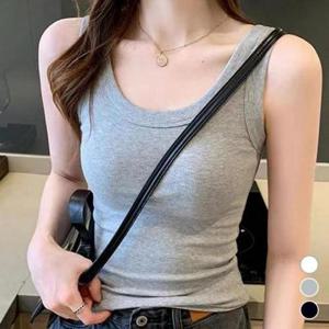 [오노마] ONM 4계절 민소매나시 유넥 나시 슬림핏 민소매 끈나시