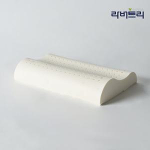 라버트리 천연라텍스 굴곡형 경추베개 (대) 사이즈