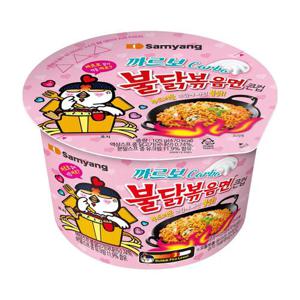 삼양 까르보불닭볶음면 큰컵 105g X 16개