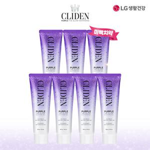 [임직원몰]클라이덴 퍼플 더글로우 광채미백치약 -대용량(120g) 7개
