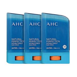 [1+1+1] AHC 내추럴 퍼펙션 더블 쉴드 선스틱 22g