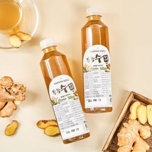 봉동들녘 (국내산) 생강을 사용한 생강청(생강진액) 500ml*3병