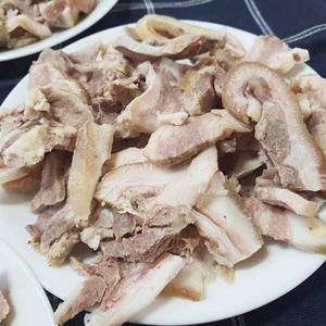 국내산 슬라이스 돼지머리 수육고기 1kg