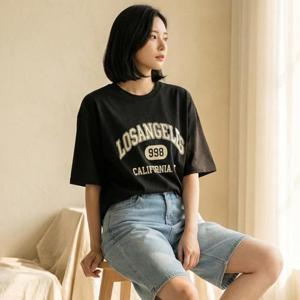 [유니제이] 로스 오버핏 반팔티
