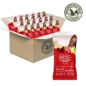 [산과들에]하루견과 온넛츠 120낱봉 (마카다미아 건블루베리 고급구성) 기부 견과