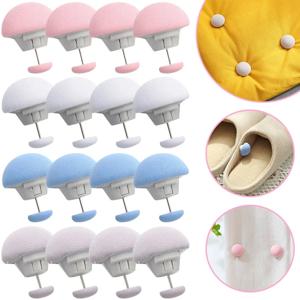 4-8PCS 침대 시트 이불 클립 원 버튼 잠금 해제 이불 커버 패스너 클립 미끄럼 방지 담요 버클 이불 홀더 고정 장치 그리퍼