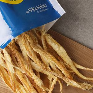 바다푸드 황태채 황태포 덕장에서 제대로 손질한 깊은맛 건어물 북어 먹태 맥주 안주 주전부리