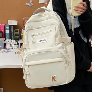 카와이 가방 여성용 대용량 백팩 고등학생용 노트북 가방 인스타그램 트렌드 스쿨백