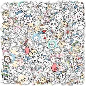 100pcs 귀여운 Chiikawa 스티커 DIY 방수 비닐 스크랩북 워터 컵 전화 케이스 사랑스러운 만화 애니메이션 스티커 어린이 선물 장난감