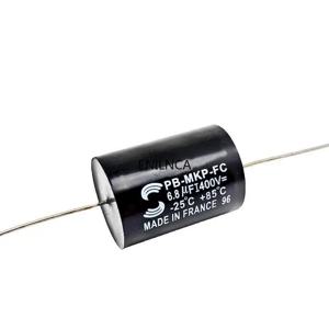 2Pcs MKP 커패시터 Audiophiler Kondensotor HIFI 발열 무 전극 오디오 금속 필름 400V 630V 1.5 미크로포맷 1.8 미크로포맷 2.2 미크로포맷 3.3 미크로포맷 4.7 미크로포맷