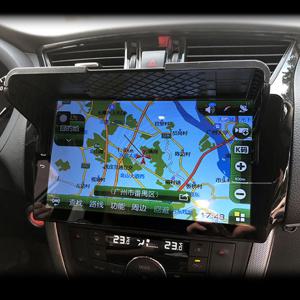 차량용 GPS 네비게이션 선쉐이드 7-12인치 실내 액세서리 자동차 액세서리 디스플레이 스크린 바이저 GPS 눈부심 방지 쉴드