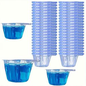50/100Pcs 40ML 일회용 컵 디스펜서 플라스틱 컵 DIY 에폭시 수지 쥬얼리 제작 액세서리