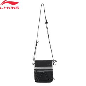 Li-Ning 남여 러닝 메신저 백 160*50*210mm 폴리 아미드 조절 가능한 스트랩 LiNing 남성 여성 스포츠 가방 ABDV221