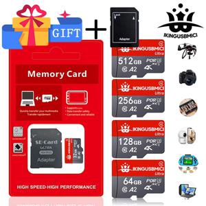 100% 정품 V30 U3 마이크로 SD 카드 32GB 64GB 512GB 256GB 4K 고속 TF 카드 (대시캠, 주행 기록 장치, 차량용 카메라용)