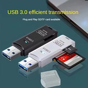 2 in 1 USB2.0/3.0 카드 리더 마이크로 TF SD 카드 리더 USB 어댑터 고속 카드리더 TF 메모리 카드 PC 노트북 액세서리용
